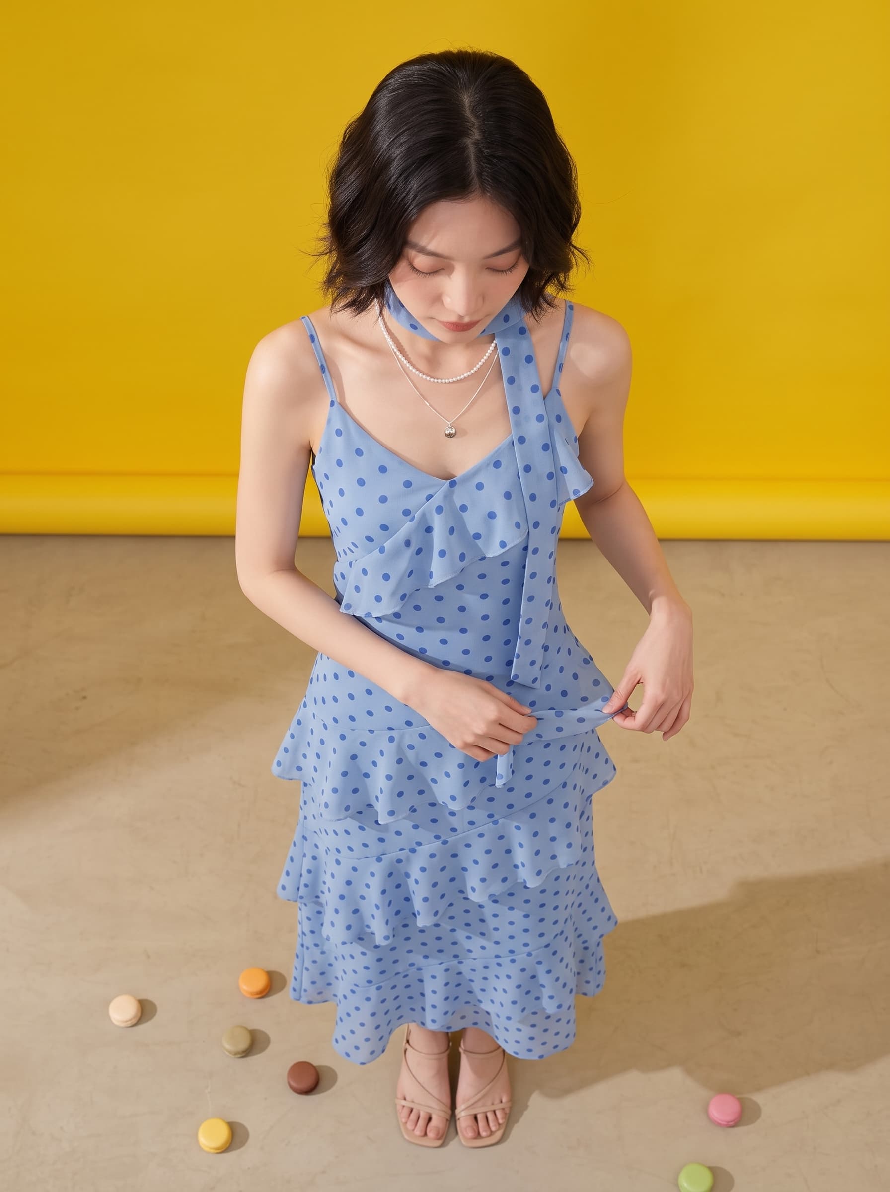 AI服装模特套图生成案例03