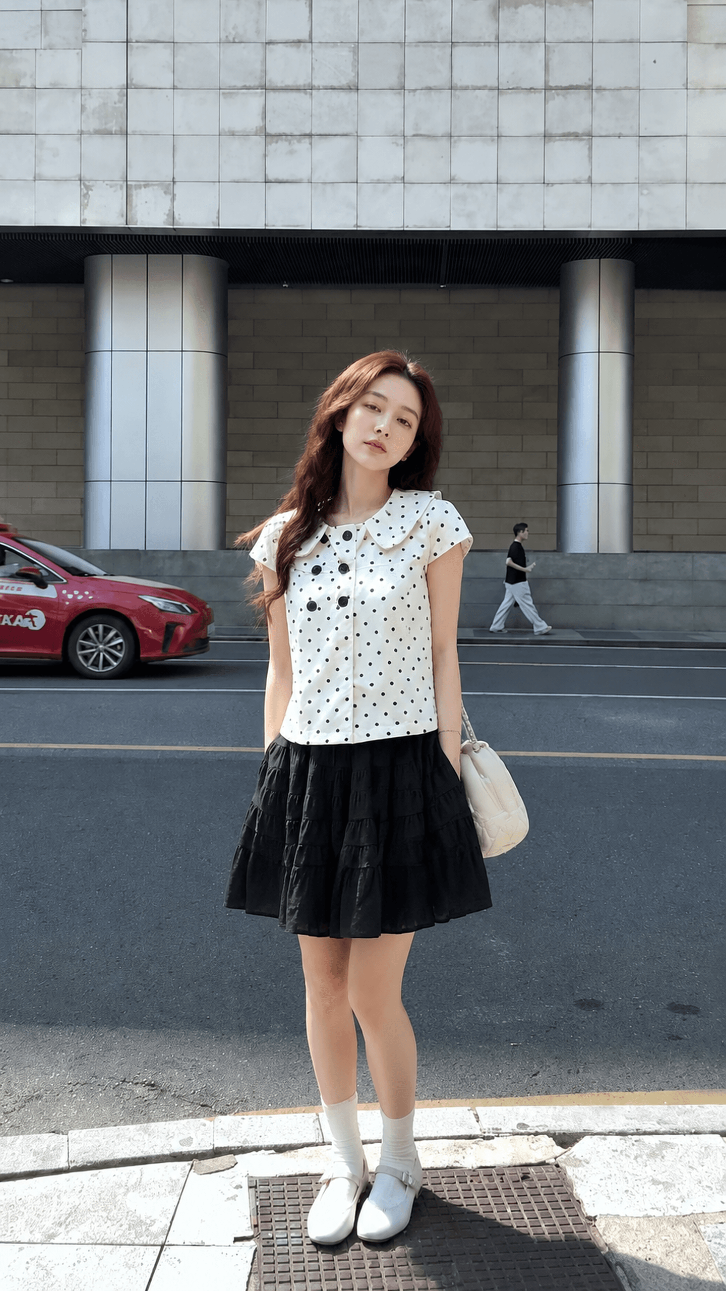 路边Fit Check穿搭AI视频复刻案例